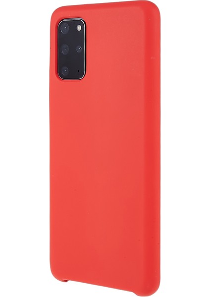 Samsung Galaxy S20 Için Plus 5g/4g Telefon Çantası Kılıfı Dayanıklı Katı Hal Silikon Cep Telefonu Koruyucu Kapak-Kırmızı (Yurt Dışından) modelleri
