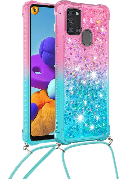 Samsung Galaxy A41 (Global Versiyon) Için Desen Baskı Pu Deri Cüzdan Telefon Kabuğu (Yurt Dışından)