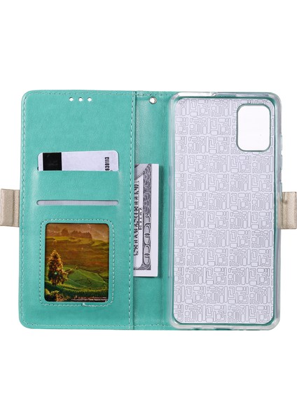 Desen Baskı Pu Deri Cüzdan Samsung Galaxy S20 4G/S20 5g-Mandala Çiçeği (Yurt Dışından) modelleri
