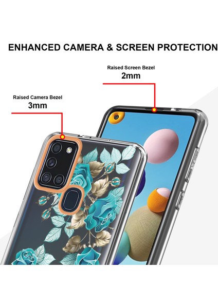Samsung Galaxy A91/S10 Lite-Gold/pink Için Gradent Renk Temsilli Cam+Pc+Tpu Hibrid Telefon Kılıfı (Yurt Dışından) fırsatları