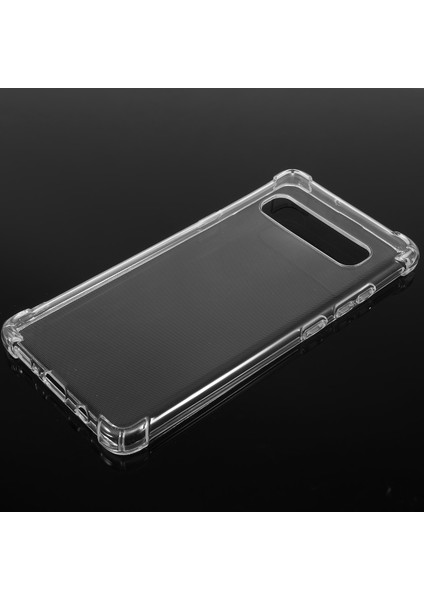 Samsung Galaxy S10 5g Için Şok Absorpsiyon Temiz Tpu Telefon Kabuğu - Şeffaf (Yurt Dışından)
