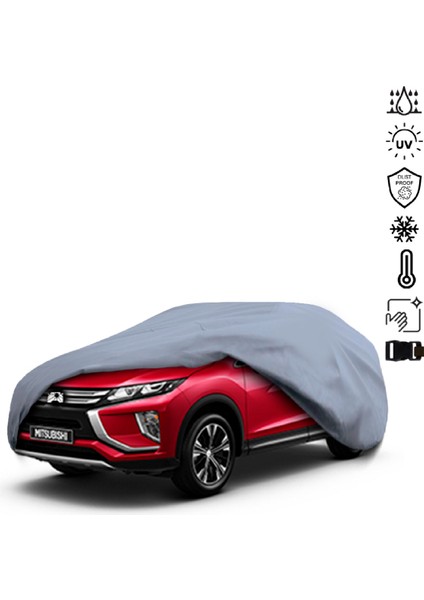 Mitsubishi Eclipse Cross Araba Brandası Su Geçirmez Miflonlu 4 Mevsim Kullanıma Uygun
