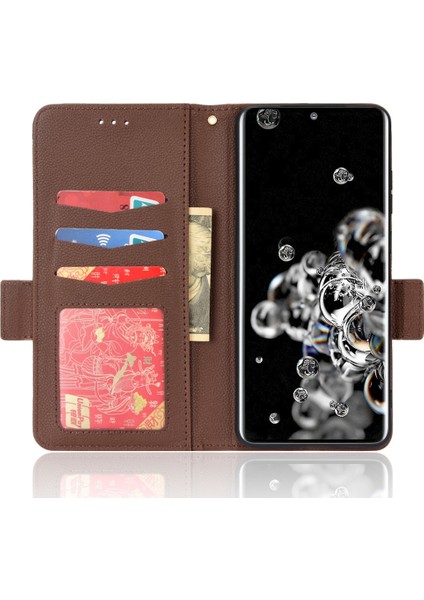 Samsung Galaxy S20 Plus-Brown Için Ahşap Tahıl Deseni Ekleme Koruyucu Pc Telefon Kılıf Kabuğu (Yurt Dışından) fırsatları