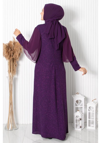 Damla Abiye Mor FHM886 indirimleri