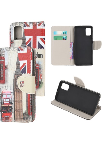 Samsung Galaxy A50/A50S/A30S-BLACK Için Tutma Stil Doküsü Yumuşak Tpu Back Kabuk (Yurt Dışından)