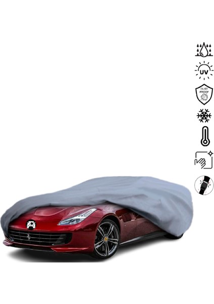 Ferrari Ff Araba Brandası Su Geçirmez Miflonlu 4 Mevsim Kullanıma Uygun