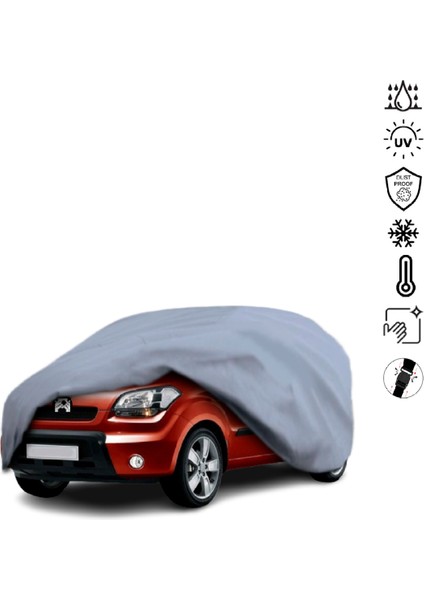 Kia Soul Araba Brandası Su Geçirmez Miflonlu 4 Mevsim Kullanıma Uygun
