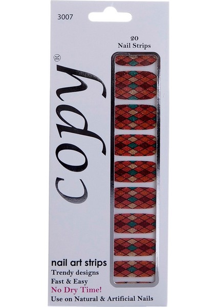 Oje Tırnak Bandı Orangey Art