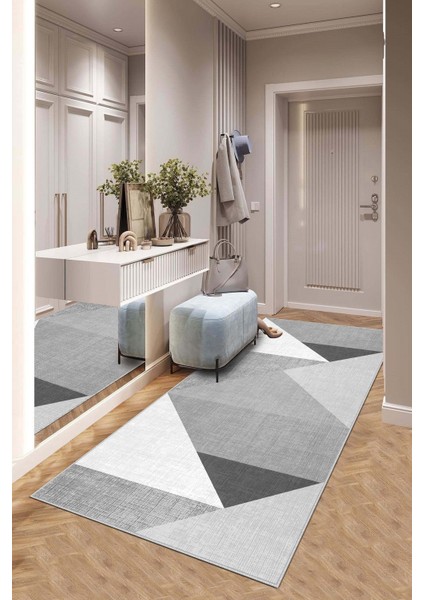 Makinede Yıkanabilir Kaymaz Taban Leke Tutmaz Modernkesme Yolluk Mutfak Yolluk Halı Yolluk