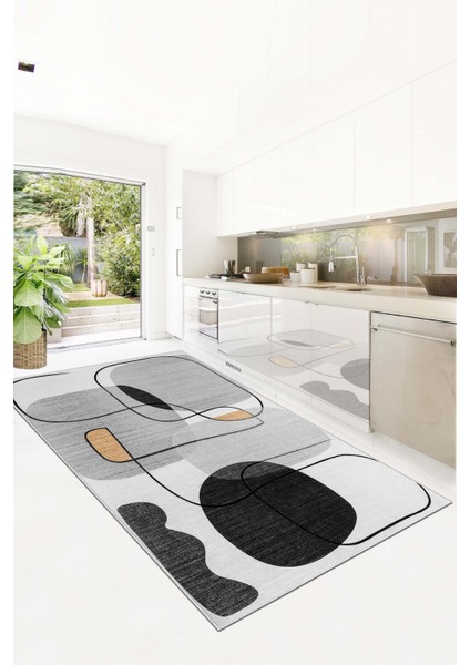 Yıkanabilir Kaymaz Leke Tutmaz Salon Halısı Mutfak Halısı Koridor Halısı Yolluk ve Paspas