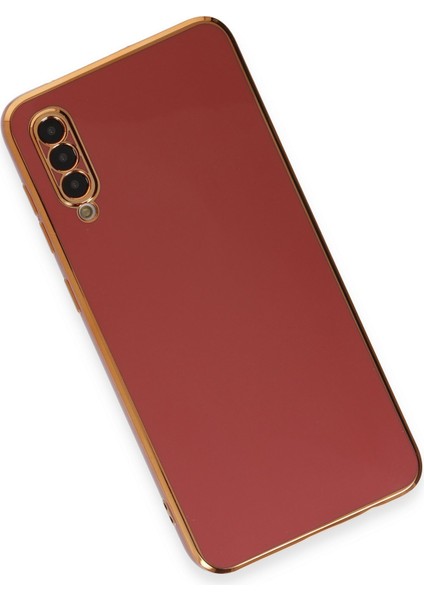 Samsung Galaxy A30S Kılıf Volet Silikon - Kırmızı