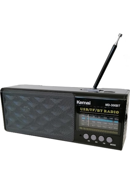 MD-306BT Bluetoothlu Nostalji Fm Radyo USB Hafıza Kartı Aux fiyatları