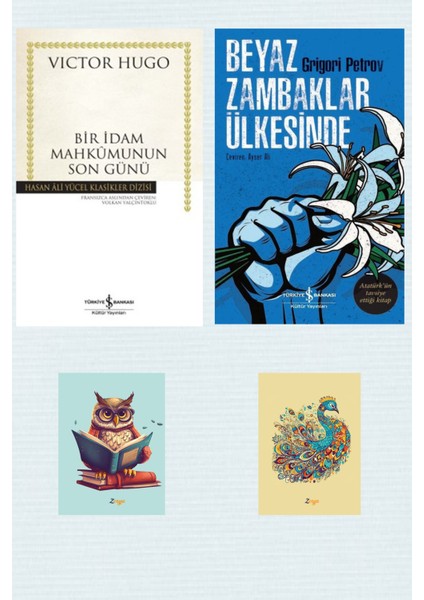 Bir İdam Mahkumunun Son Günü - Beyaz Zambaklar Ülkesinde + Not Defter