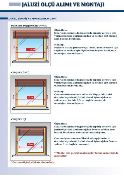 Wooden Blinds %100 Doğal Ahşap Jaluzi Perde 50MM, Alüminyum Kasalı Jaluzi - Ceviz Kurdelalı