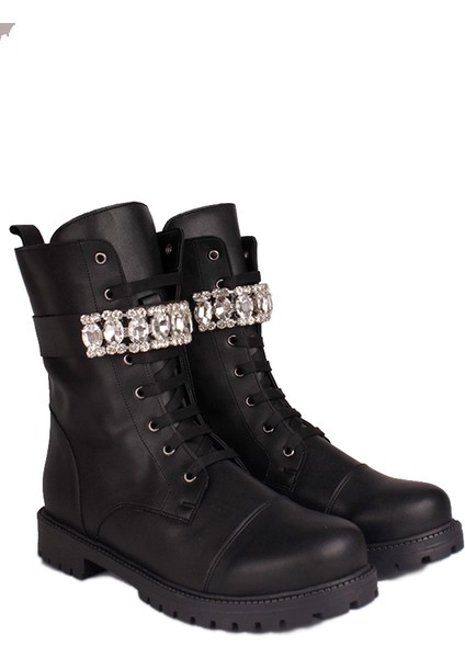 112542 035 Kadın Siyah Büyük & Küçük Numara Bot fiyatları