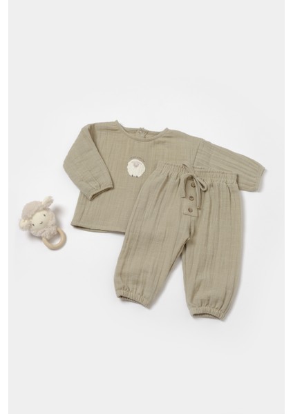 Babycosy Organik Müslin Alt&üst Takım