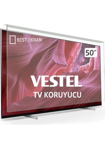 Vestel 50Q9700TT Tv Ekran Koruyucu - Vestel 50" Inç 126 cm Ekran Koruyucu fiyatları