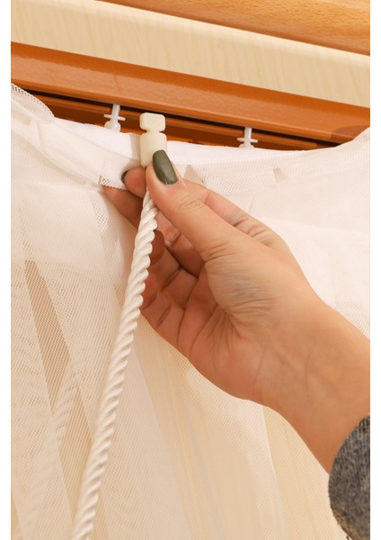 Degrade Renk Geçişli Petrol Mavisi Etekleri Nakışlı Kruvaze Sık Pile Tül Perde indirimleri