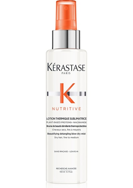 Vegan Nutritive Lotion Thermique Kolay Tarama Sağlayan Termik Losyon 150 ml Alyaonline