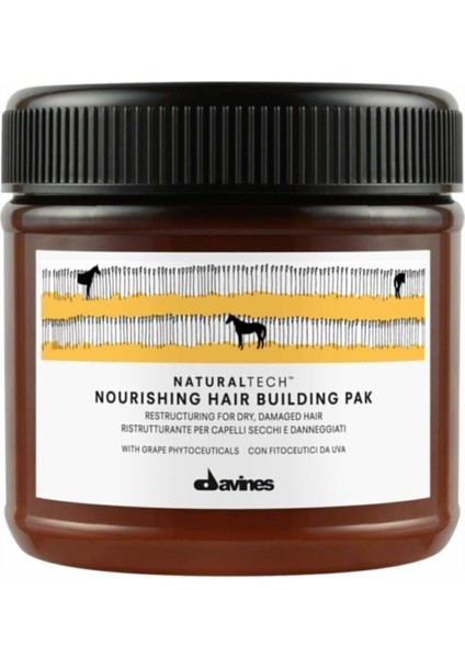 Vegan Davines Nourishing Hair Pak Yıpranmış Kuru 2... Alyaonline
