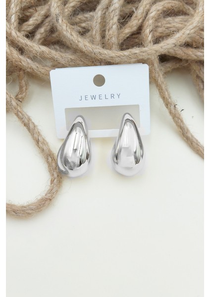 Par Moda Italyan Bottega Gözyaşı Damla Modeli Pvd Kaplaması Ağırlığı 4.40GRAM (3.7CM/31MM) KÜPE001 fiyatları