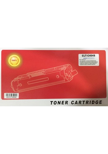 Samsung CLT-C404S Mavi Muadil Toner