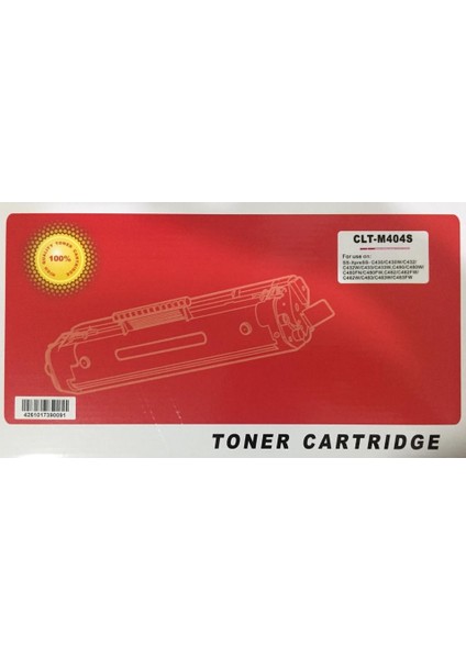 Samsung CLT-M404S Kırmızı Muadil Toner
