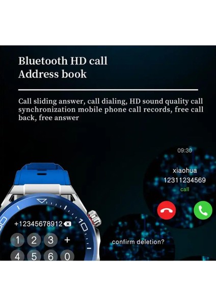 Watch SK4 Akıllı Saat 1,62inç 49mm Ip67 Full Hd Ekran Sesli Arama Nfc 2 Kordonlu