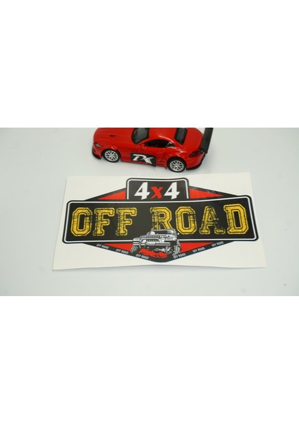 Arazi Aracı Off Road 4x4 Kaput Bagaj Sticker modelleri