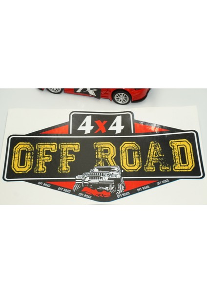 Arazi Aracı Off Road 4x4 Kaput Bagaj Sticker fırsatları