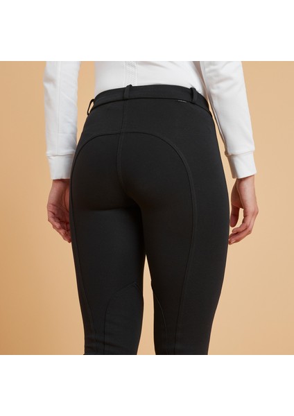 Fouganza 100 Binicilik Pantolonu - Kadın - Siyah fırsatları