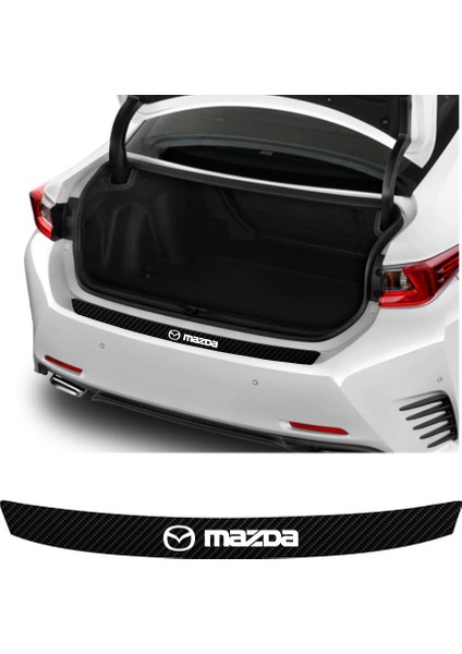Mazda Arka Tampon Bagaj Koruyucu Sticker