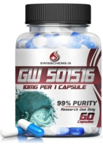 Cardarine GW-501516 10 mg 60 Kapsül