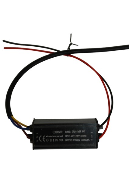 8-12X3W LED Driver 700MA 24-42V Power LED Sürücü IP67 Power LED Driver