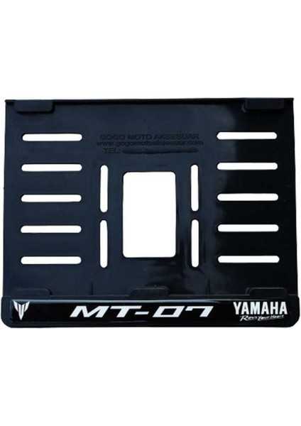 Yamaha Mt-07 Uyumlu 2 Plastik (15X24 Cm) Kırılmaz Plakalık