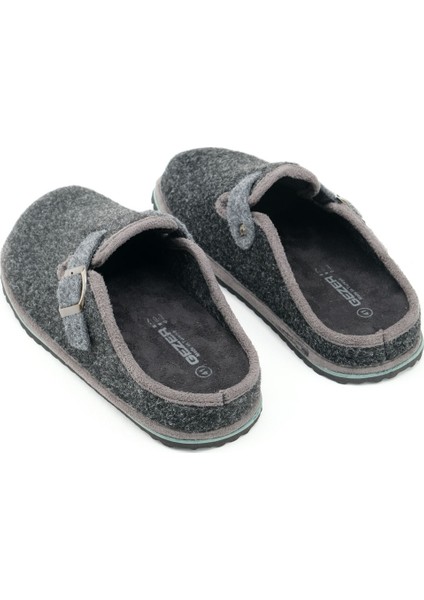 Kışlık Erkek Fashion Tokalı Ayarlanabilir Keçe Ev Bahçe Terlik fırsatları