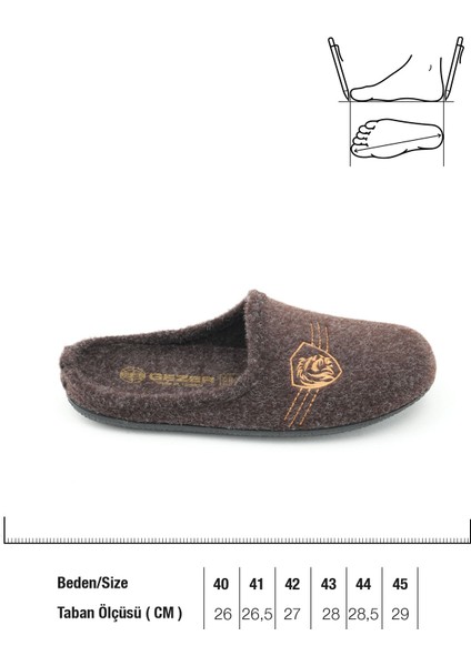 Kışlık Gondol Erkek Ev Terlik modelleri