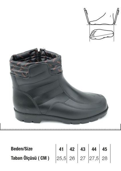 Kışlık Erkek Fermuarlı Içi Sıcak Astarlı Kar Bot Çizme fırsatları
