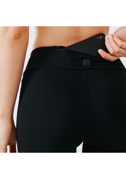 Kalenji Kadın Sıcak Tutan Koşu Taytı - Siyah - Warm fırsatları