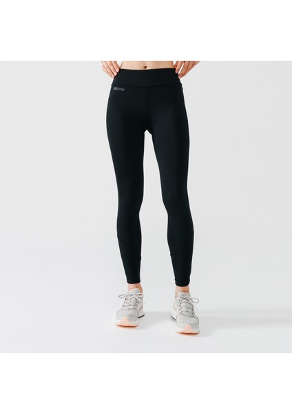 Kalenji Kadın Sıcak Tutan Koşu Taytı - Siyah - Warm indirimleri