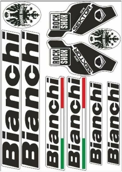 Bianchi 003 Bisiklet Sticker