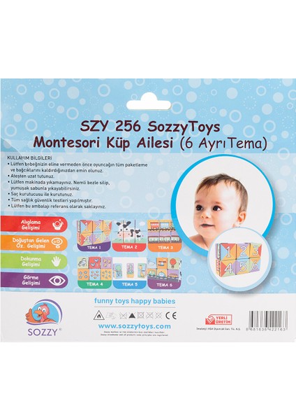 Sozzy Toys Montesori Küp Ailesi