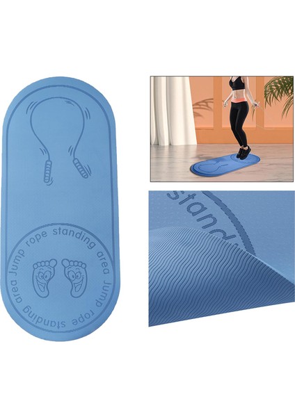 Kaymaz I Alan Atlama Matı Ses Geçirmez Yüksek Yoğunluklu I Alan Fitness Yoga Minderi Mavi (Yurt Dışından) modelleri