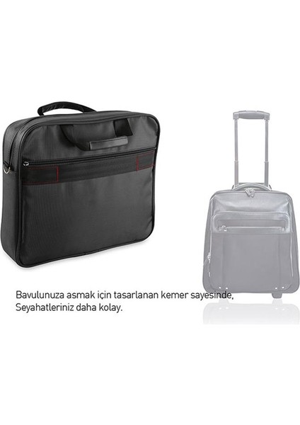 Addıson 300682 15.6 Siyah Bilgisayar Notebook Çantası