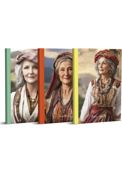 Yapay Zeka Sanat Dünya Kadınları Defterler 5 Li