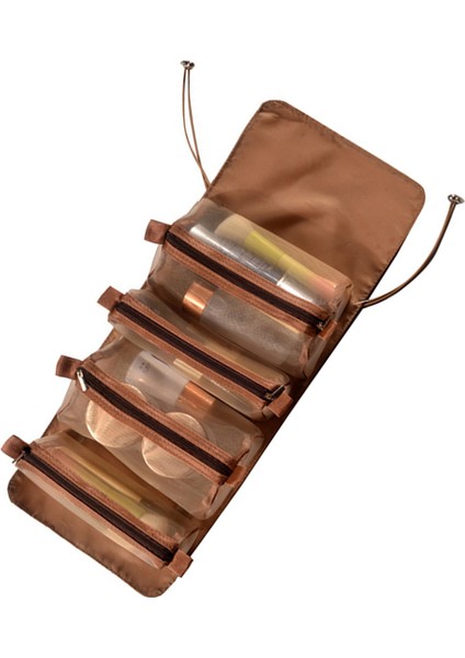 Roll-Up Tuvalet Organizatörü - Katlanır Kozmetik Seyahat Çantası (Yurt Dışından)