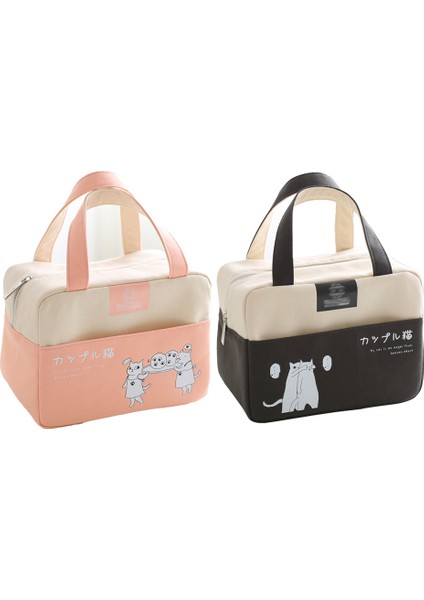 Kullanışlı Isı Soğutucu Öğle Yemeği Çantası - Cepli Dayanıklı Sap (Yurt Dışından) fiyatları