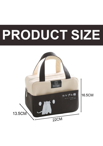 Kullanışlı Isı Soğutucu Öğle Yemeği Çantası - Cepli Dayanıklı Sap (Yurt Dışından) fırsatları