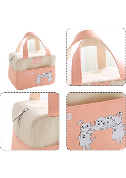 Kullanışlı Isı Soğutucu Öğle Yemeği Çantası - Cepli Dayanıklı Sap (Yurt Dışından) indirimleri