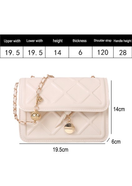 Kadın Crossbody Çanta - Trendy Zincir Çanta Omuz Çantası (Yurt Dışından)